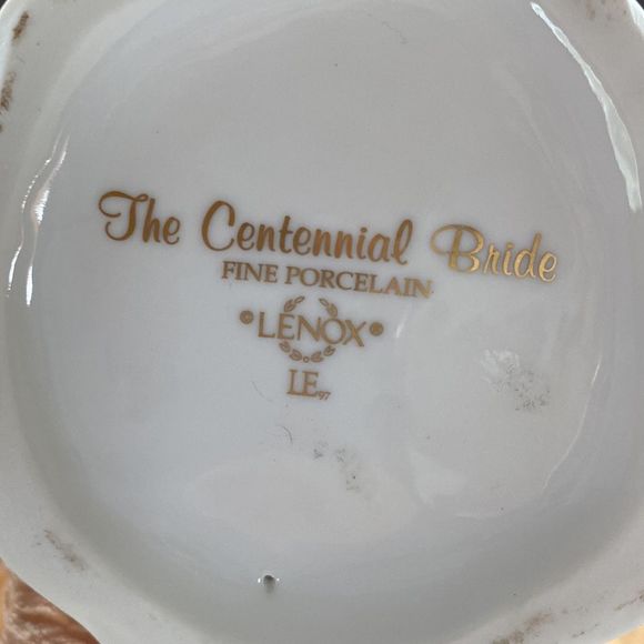 The Centennial Bride by Lenox Fine Porcelain Figurine - Picture 3 of 12